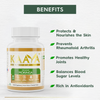 Natural Ashwagandha Capsules + Moringa Capsules for Extra Strength, Performance, Beautiful Skin & Hair Growth(Combo)