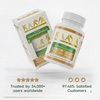 Himalayan Shilajit Gold + Ashwagandha Capsules for Extra Strength, Stamina, Improves Endurance, Builds Muscle Mass Vitality, Anxiety and Stress Relief (Combo)