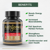 Asthijeewa Turmeric Capsules Fortified With Black Pepper (Haldi with Black Pepper), Curcumin Supplement, 60 Veg Capsules