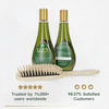 Kaaya Ayurvedic Hair Oil For Hair Growth & Hair Fall Control, Paraben Free for both Men & Women (Pack of 2, 200ml Bottles) + Free Wooden Comb