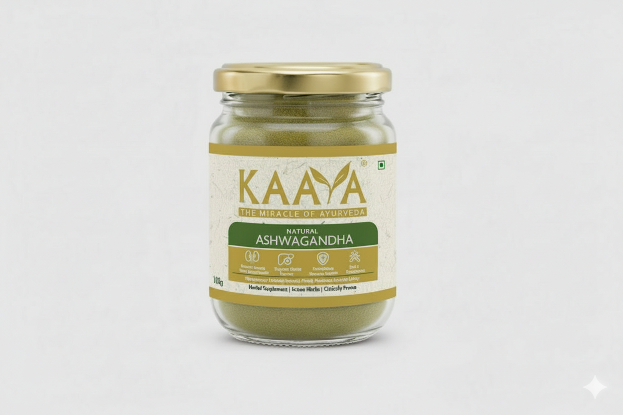 KAAYA Natural Ashwagandha Powder 100g