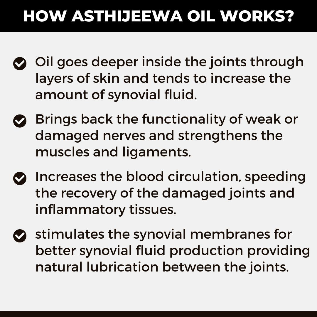 Asthijeewa Ayurvedic Pain Relief Oil (200 ml + 200 ml)+ Massage Ball: For Quick & Long Lasting Relief from Arthritis, Joint, Bone & Muscle Pain