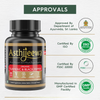 Asthijeewa Turmeric Capsules Fortified With Black Pepper (Haldi with Black Pepper), Curcumin Supplement, 60 Veg Capsules