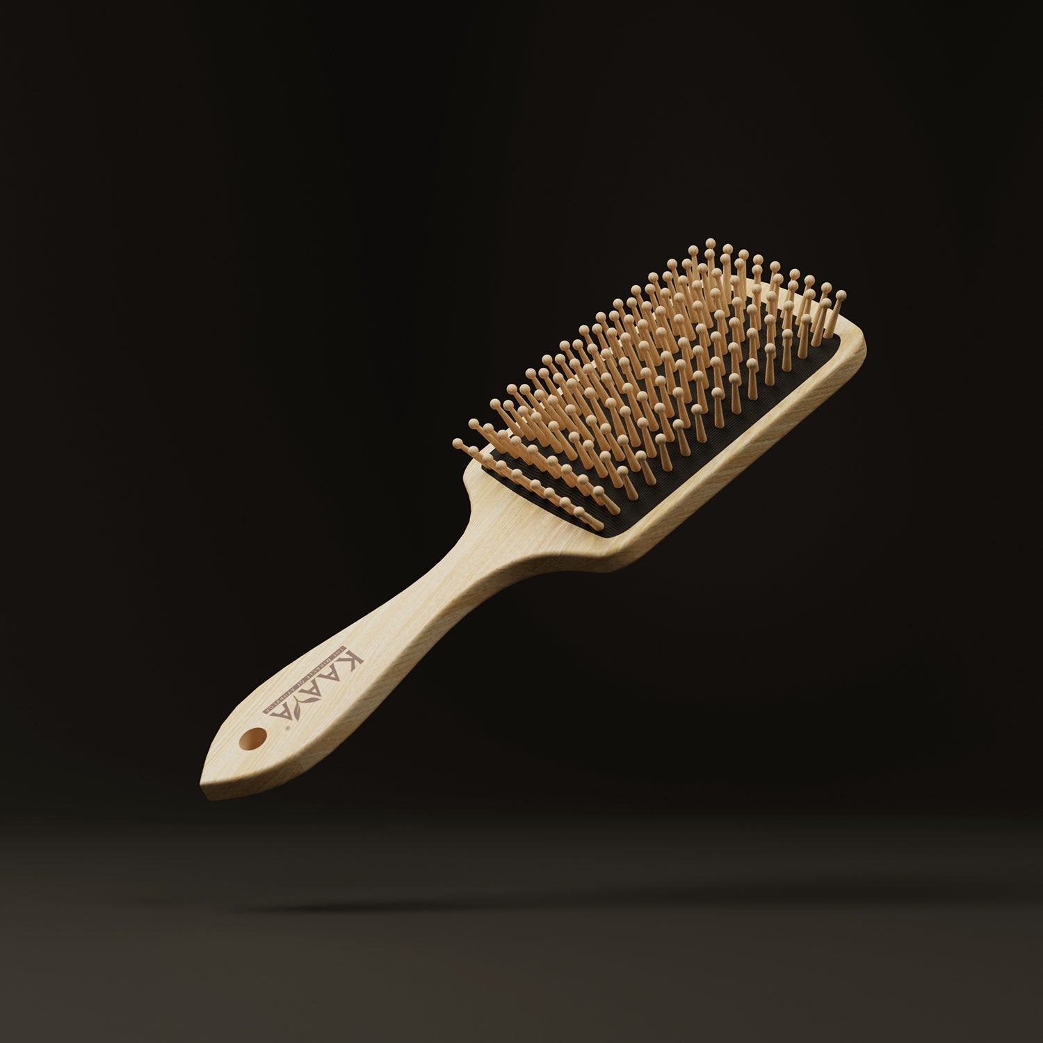 Kaaya Wooden Hair Comb for all Hair Types, Gentle on Scalp